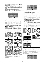 Предварительный просмотр 27 страницы NEC Enhanced split screen Model Operation Manual
