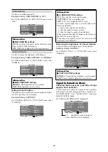 Preview for 29 page of NEC Enhanced split screen Model Operation Manual
