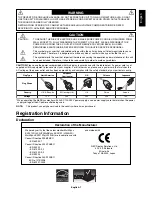 Preview for 3 page of NEC EX201W-BK User Manual
