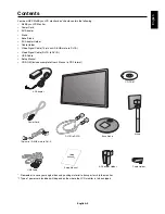 Preview for 7 page of NEC EX201W-BK User Manual