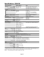 Preview for 18 page of NEC EX201W-BK User Manual