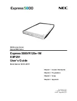 NEC EXP291 User Manual preview