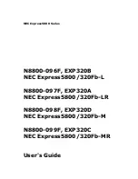 Preview for 1 page of NEC EXP320A User Manual