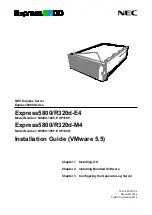 NEC Express 5800 Series Installation Manual preview