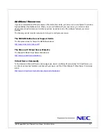 Preview for 30 page of NEC Express 5800 Quick Start Manual