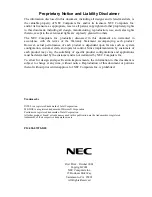 Предварительный просмотр 4 страницы NEC EXPRESS5800/120Lf User Manual