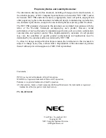 Preview for 4 page of NEC Express5800/120Mc2 series User Manual