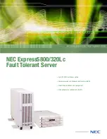 Preview for 1 page of NEC Express5800/320Lc Datasheet