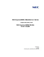 NEC Express5800/B120a User Manual preview