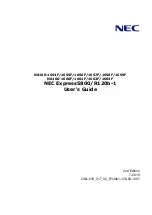 Preview for 1 page of NEC Express5800/R120b-1 User Manual
