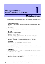 Предварительный просмотр 14 страницы NEC EXPRESS5800/R320d-E4 Maintenance Manual