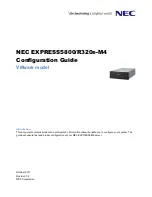 Предварительный просмотр 1 страницы NEC Express5800/R320e-M4 Configuration Manual