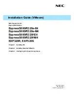 NEC Express5800/R320f-E4 Installation Manual preview