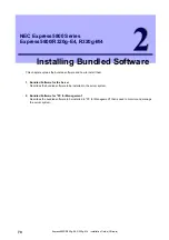 Preview for 70 page of NEC Express5800/R320g-E4 Installation Manual