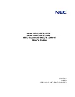 NEC Express5800/T120a-E N8100-1531F User Manual preview