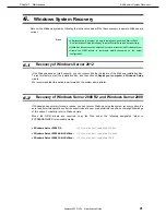 Предварительный просмотр 41 страницы NEC Express5800/T120e Maintenance Guidance