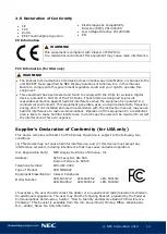 Preview for 14 page of NEC FA Series User Manual