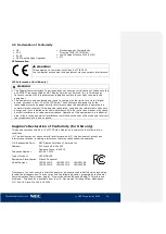 Preview for 14 page of NEC FE Series User Manual