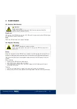 Preview for 73 page of NEC FE Series User Manual