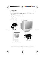 Preview for 4 page of NEC FE2111SB - MultiSync - 22" CRT Display User Manual