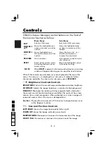 Предварительный просмотр 12 страницы NEC FE700 - MultiSync - 17" CRT Display User Manual