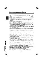 Предварительный просмотр 16 страницы NEC FE700 - MultiSync - 17" CRT Display User Manual