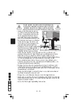 Предварительный просмотр 34 страницы NEC FE700 - MultiSync - 17" CRT Display User Manual