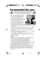 Preview for 11 page of NEC FE700M - MultiSync - 17" CRT Display User Manual