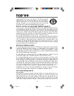 Preview for 17 page of NEC FE700M - MultiSync - 17" CRT Display User Manual
