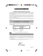 Preview for 56 page of NEC FE700M - MultiSync - 17" CRT Display User Manual