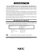 Preview for 49 page of NEC FE772M-BK - MultiSync - 17" CRT Display User Manual