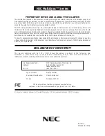 Предварительный просмотр 50 страницы NEC FE772M-BK - MultiSync - 17" CRT Display User Manual