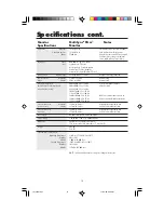 Preview for 14 page of NEC FE79125G User Manual