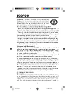 Preview for 20 page of NEC FE79125G User Manual