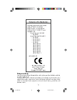Preview for 22 page of NEC FE79125G User Manual
