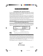 Preview for 67 page of NEC FE79125G User Manual
