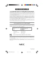 Preview for 49 page of NEC FE791990991 User Manual