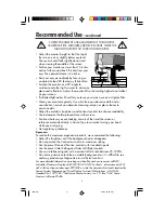 Preview for 11 page of NEC FE950 - MultiSync - 19" CRT Display User Manual