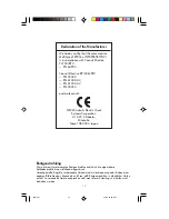 Preview for 21 page of NEC FE950 - MultiSync - 19" CRT Display User Manual