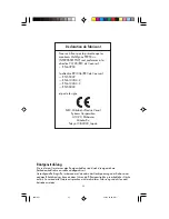 Предварительный просмотр 41 страницы NEC FE950 - MultiSync - 19" CRT Display User Manual