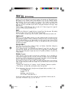 Preview for 58 page of NEC FE950 - MultiSync - 19" CRT Display User Manual