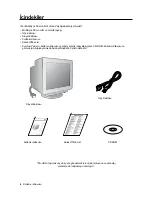 Preview for 4 page of NEC FE991SB - MultiSync - 19" CRT Display Manual