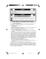 Предварительный просмотр 3 страницы NEC FE992-BK - MultiSync - 19" CRT Display User Manual