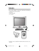 Предварительный просмотр 4 страницы NEC FE992-BK - MultiSync - 19" CRT Display User Manual