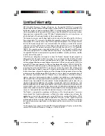 Предварительный просмотр 21 страницы NEC FE992-BK - MultiSync - 19" CRT Display User Manual