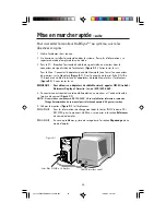 Предварительный просмотр 26 страницы NEC FE992-BK - MultiSync - 19" CRT Display User Manual