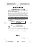 Preview for 44 page of NEC FE992-BK - MultiSync - 19" CRT Display User Manual