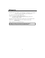 Preview for 3 page of NEC FP-68T30 Instruction Manual