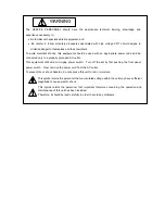 Preview for 2 page of NEC FP1350 - MultiSync - 22" CRT Display Service Manual