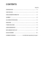 Preview for 4 page of NEC FP1350 - MultiSync - 22" CRT Display Service Manual